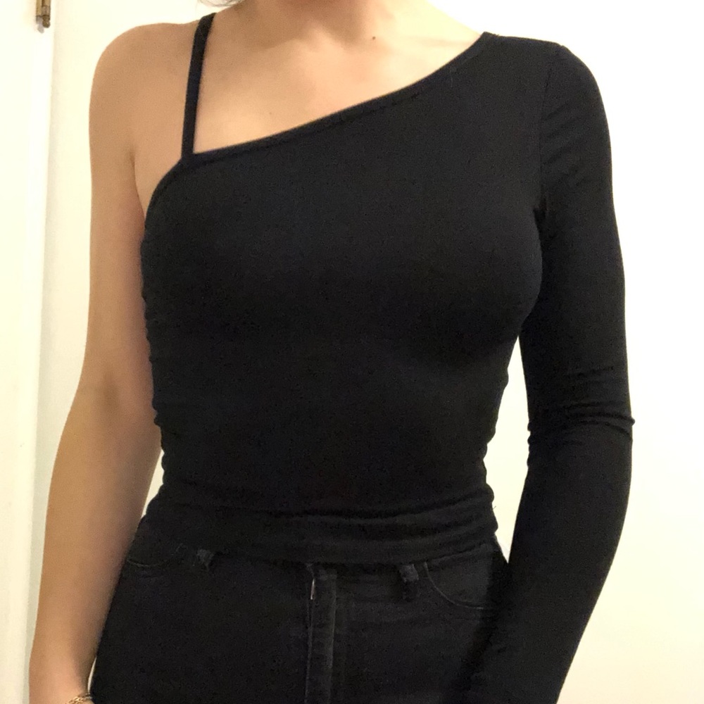 ASOS one shoulder crop top